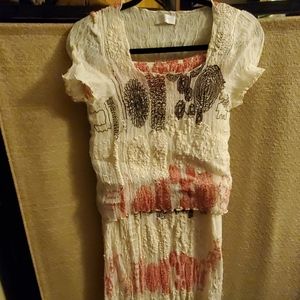 Esteve unique top and bottom outfit